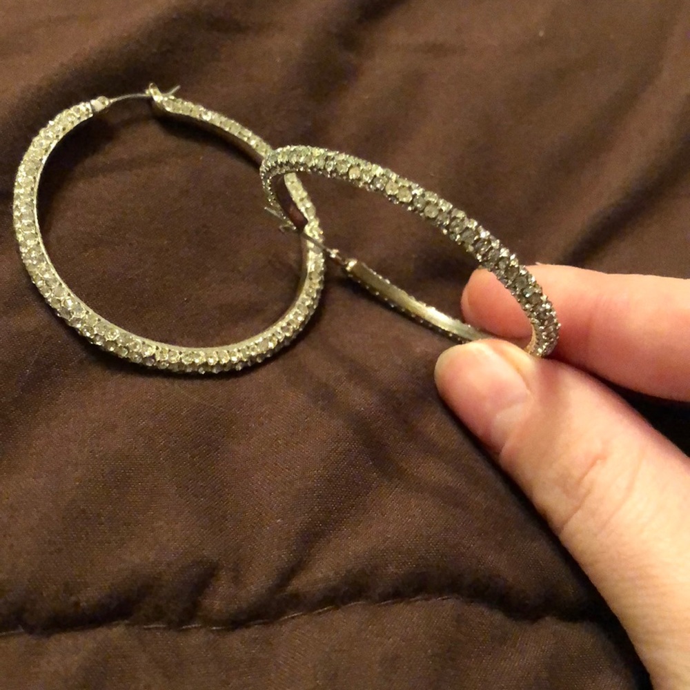 Rhinestone hoop